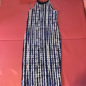 Athleta Shibori bodycon size medium maxi dress